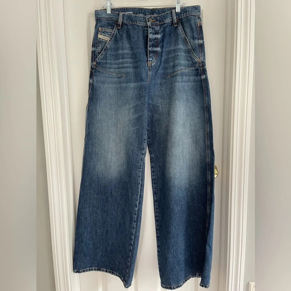 Diesel 1996 D-Sire OHJAW straight-leg Jeans Denim Size 28 - Picture 3 of 16